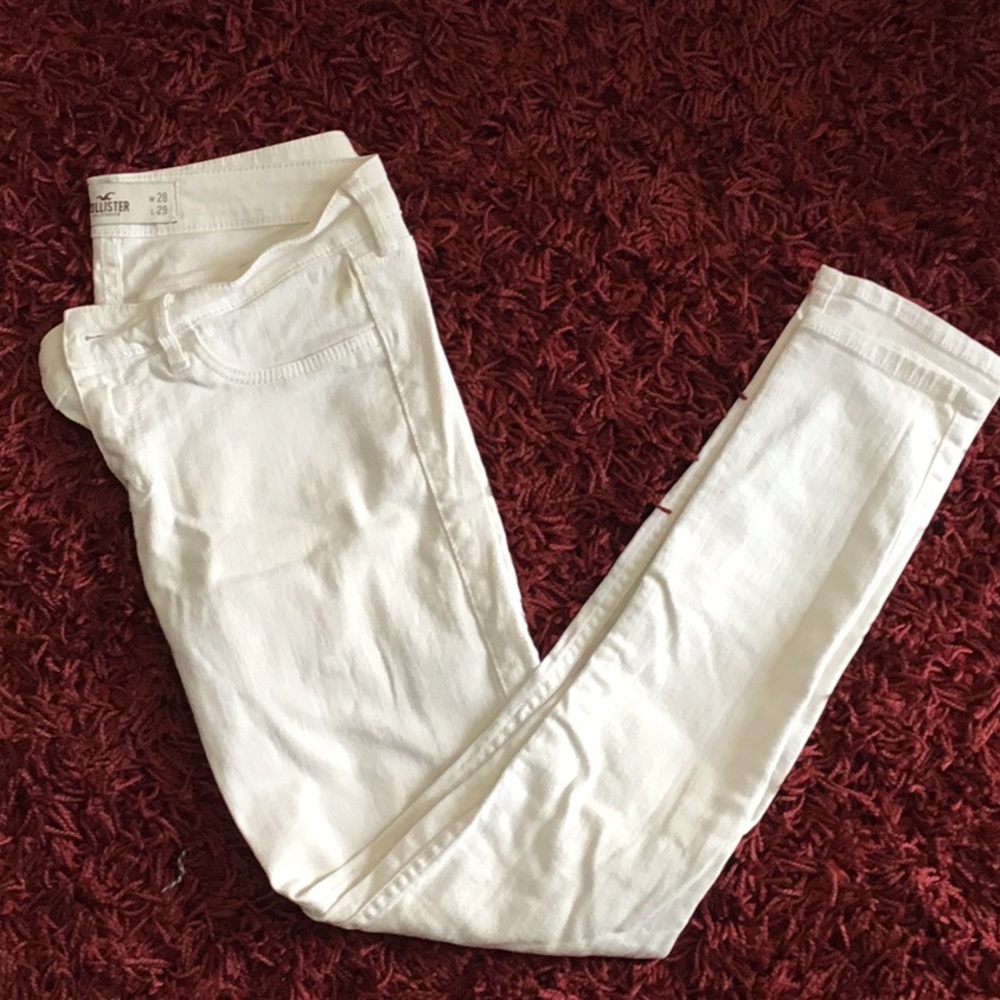 White Hollister Jeans